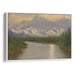 Realism Denali Print - Canvas Art Print by Kanvah