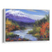 Realism Mount St. Helens Print - Canvas Art Print by Kanvah