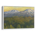 Realism Mount St. Helens Print - Canvas Art Print by Kanvah