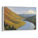 Realism Mount St. Helens Print - Canvas Art Print by Kanvah