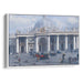 Realism Colonnade of St. Peter's Basilica Print - Canvas Art Print by Kanvah