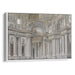 Realism Colonnade of St. Peter's Basilica Print - Canvas Art Print by Kanvah