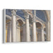 Realism Colonnade of St. Peter's Basilica Print - Canvas Art Print by Kanvah