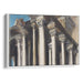 Realism Colonnade of St. Peter's Basilica Print - Canvas Art Print by Kanvah