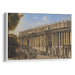 Realism Colonnade of St. Peter's Basilica Print - Canvas Art Print by Kanvah