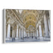 Realism Colonnade of St. Peter's Basilica Print - Canvas Art Print by Kanvah