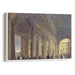 Realism Colonnade of St. Peter's Basilica Print - Canvas Art Print by Kanvah