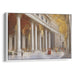 Realism Colonnade of St. Peter's Basilica Print - Canvas Art Print by Kanvah