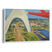 Realism St. Louis Arch Print - Canvas Art Print by Kanvah