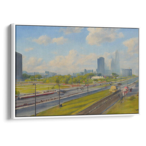 Realism St. Louis Arch Print - Canvas Art Print by Kanvah