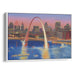 Realism St. Louis Arch Print - Canvas Art Print by Kanvah