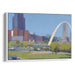 Realism St. Louis Arch Print - Canvas Art Print by Kanvah