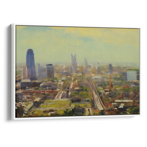 Realism St. Louis Arch Print - Canvas Art Print by Kanvah