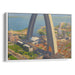 Realism St. Louis Arch Print - Canvas Art Print by Kanvah