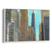 Realism Willis Tower Print - Canvas Art Print by Kanvah