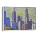 Realism Willis Tower Print - Canvas Art Print by Kanvah