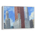 Realism Willis Tower Print - Canvas Art Print by Kanvah