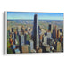 Realism Willis Tower Print - Canvas Art Print by Kanvah