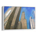 Realism Willis Tower Print - Canvas Art Print by Kanvah