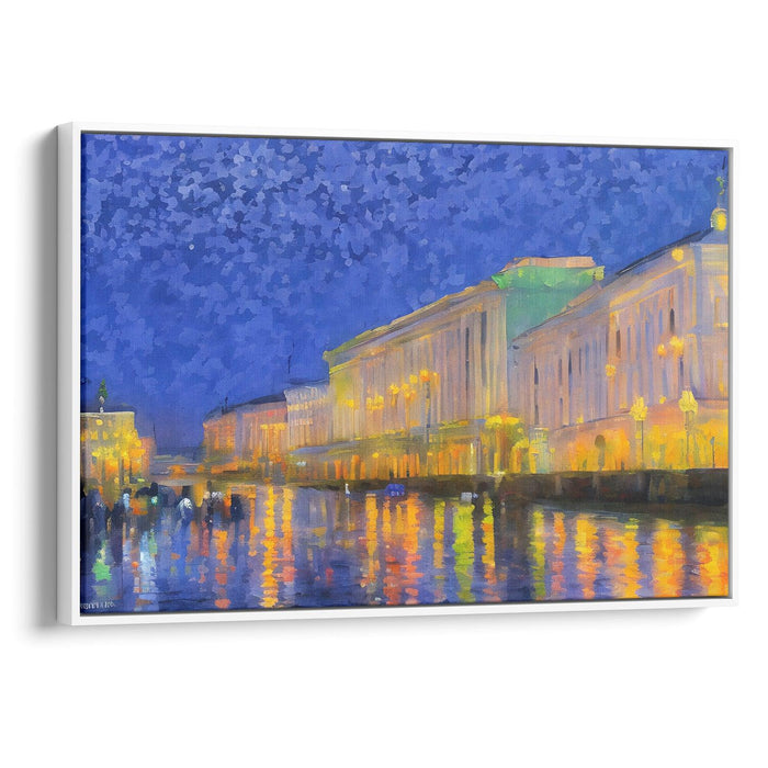 Impressionism St. Petersburg Print - Canvas Art Print by Kanvah