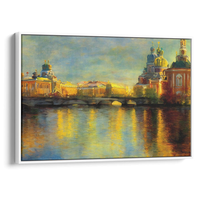 Impressionism St. Petersburg Print - Canvas Art Print by Kanvah