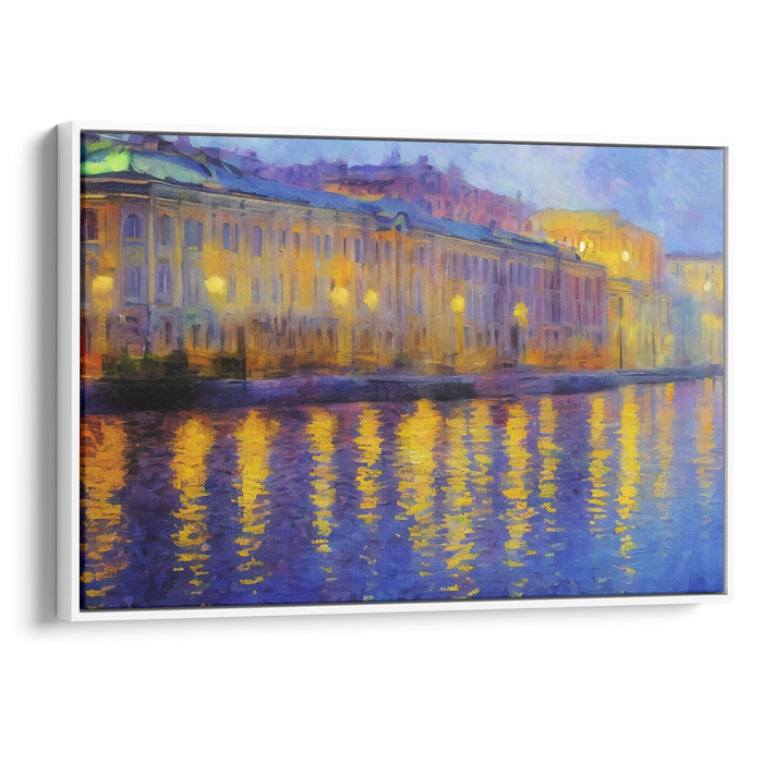 Impressionism St. Petersburg Print - Canvas Art Print by Kanvah