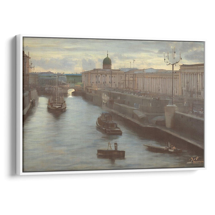 Realism St. Petersburg Print - Canvas Art Print by Kanvah