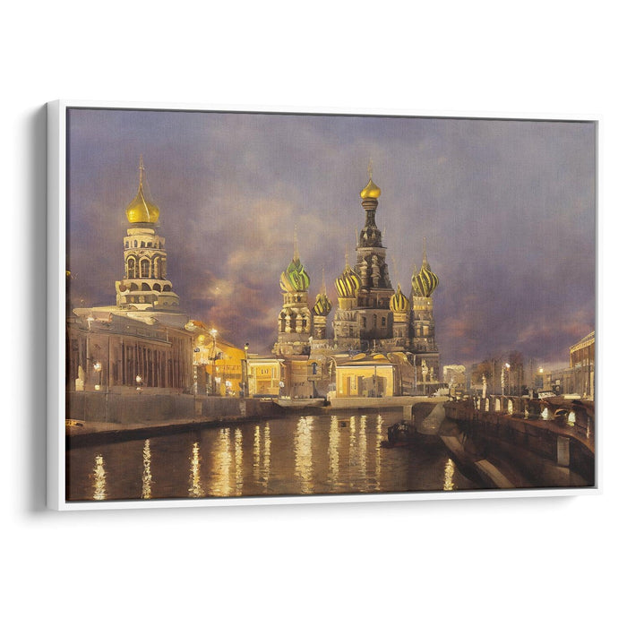 Realism St. Petersburg Print - Canvas Art Print by Kanvah