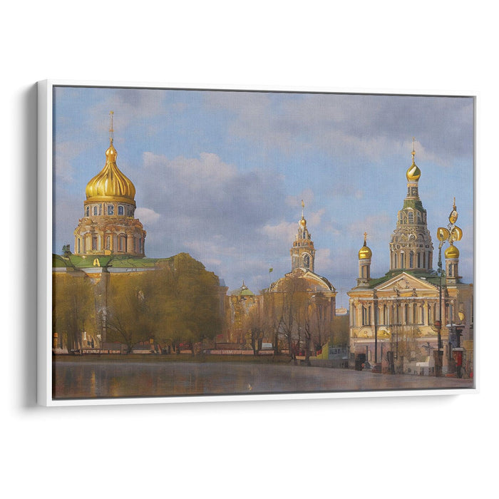 Realism St. Petersburg Print - Canvas Art Print by Kanvah