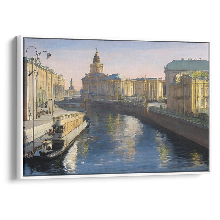 Realism St. Petersburg Print - Canvas Art Print by Kanvah