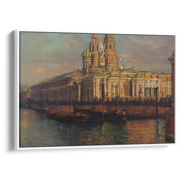 Realism St. Petersburg Print - Canvas Art Print by Kanvah