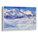 Watercolor Denali Print - Canvas Art Print by Kanvah