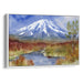 Watercolor Mount St. Helens Print - Canvas Art Print by Kanvah