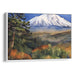 Watercolor Mount St. Helens Print - Canvas Art Print by Kanvah