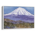 Watercolor Mount St. Helens Print - Canvas Art Print by Kanvah