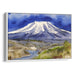 Watercolor Mount St. Helens Print - Canvas Art Print by Kanvah