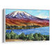 Watercolor Mount St. Helens Print - Canvas Art Print by Kanvah