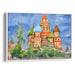 Watercolor St. Basil's Cathedral Print - Canvas Art Print by Kanvah