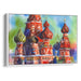 Watercolor St. Basil's Cathedral Print - Canvas Art Print by Kanvah