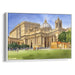 Watercolor Colonnade of St. Peter's Basilica Print - Canvas Art Print by Kanvah