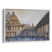 Watercolor Colonnade of St. Peter's Basilica Print - Canvas Art Print by Kanvah
