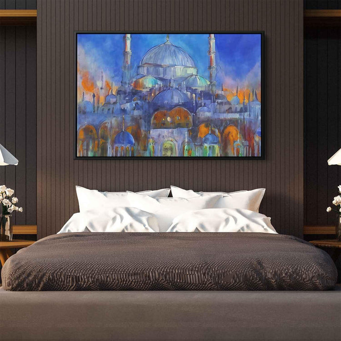 Abstract Blue Mosque #101 - Kanvah