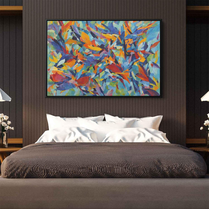 Cubist Oil Birds of Paradise #101 - Kanvah