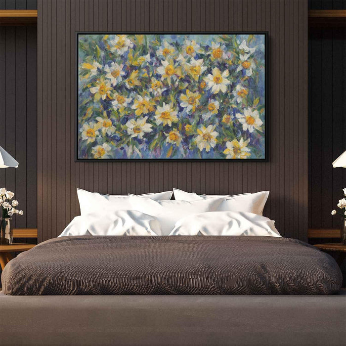 Cubist Oil Daffodils #121 - Kanvah