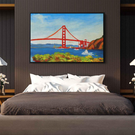 Impressionism Golden Gate Bridge #101 - Kanvah