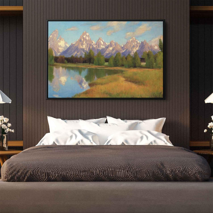 Impressionism Grand Tetons #121 - Kanvah