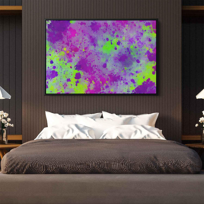 Purple Abstract Splatter #121 - Kanvah