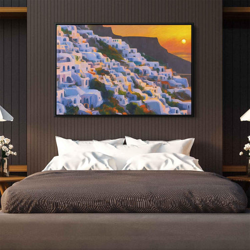 Impressionism Santorini #130 - Kanvah