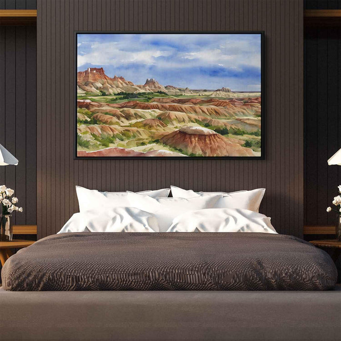 Watercolor Badlands National Park #105 - Kanvah