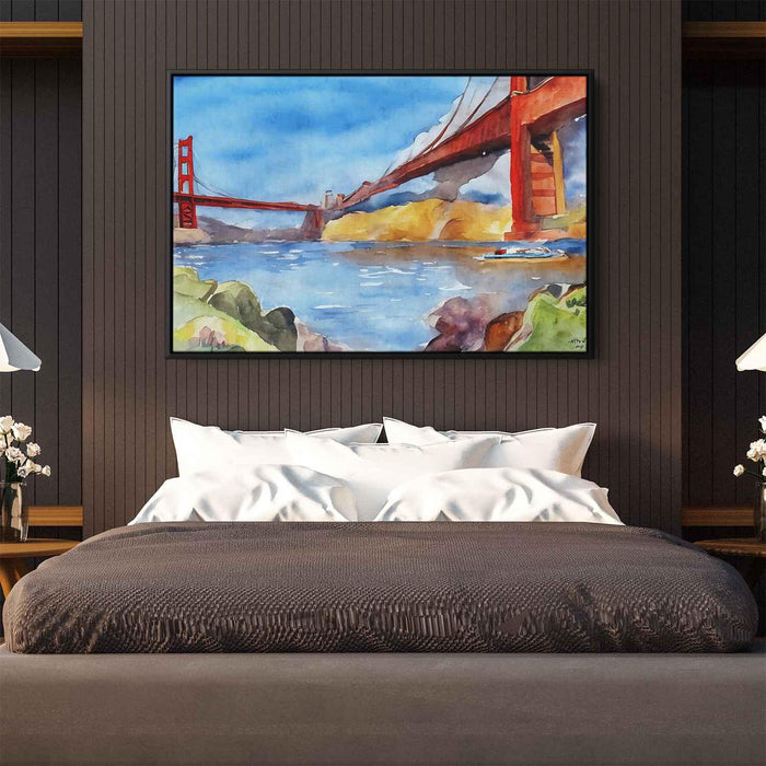 Watercolor Golden Gate Bridge #121 - Kanvah